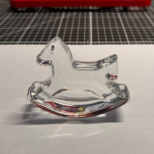 Baccarat Crystal Rocking Horse - Retired 2013